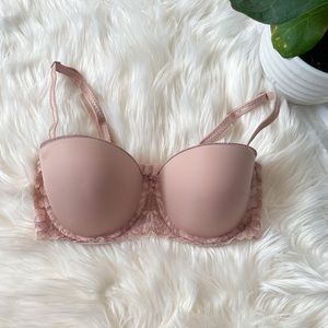 Adore Me push up multi-way strapless bra